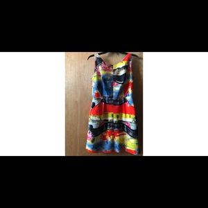 NWT Milly detailed seams shift dress 8